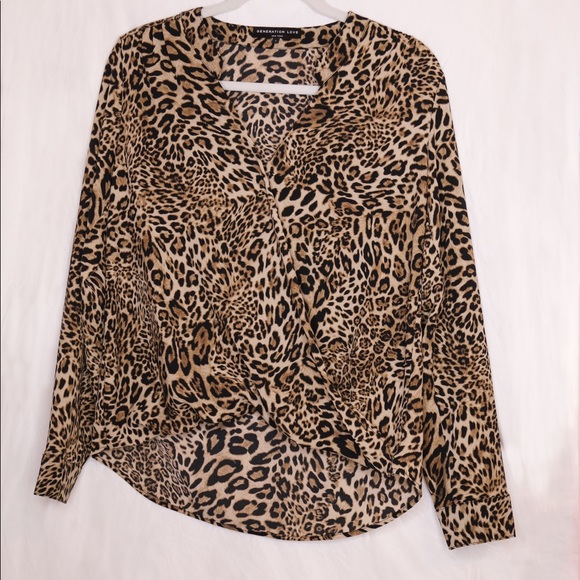Generation Love cheetah print blouse - Picture 2 of 9